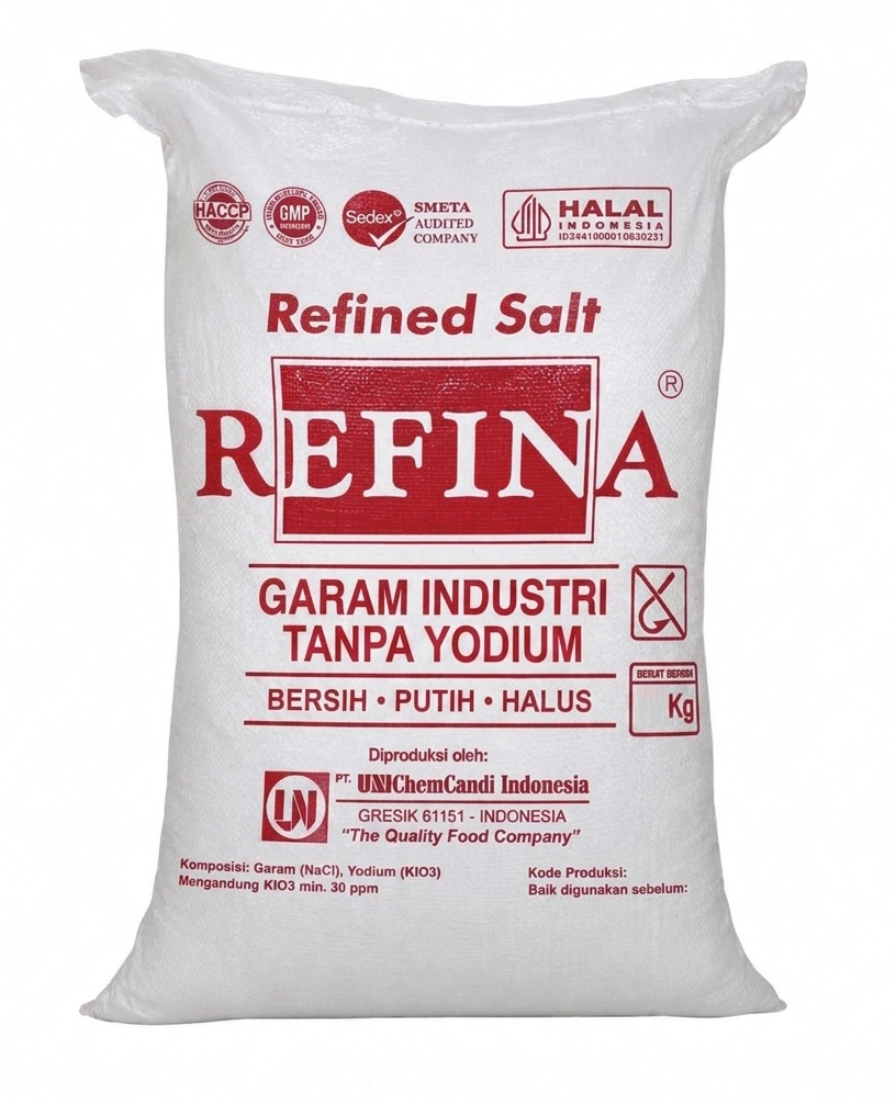 Refina industri food non yodium