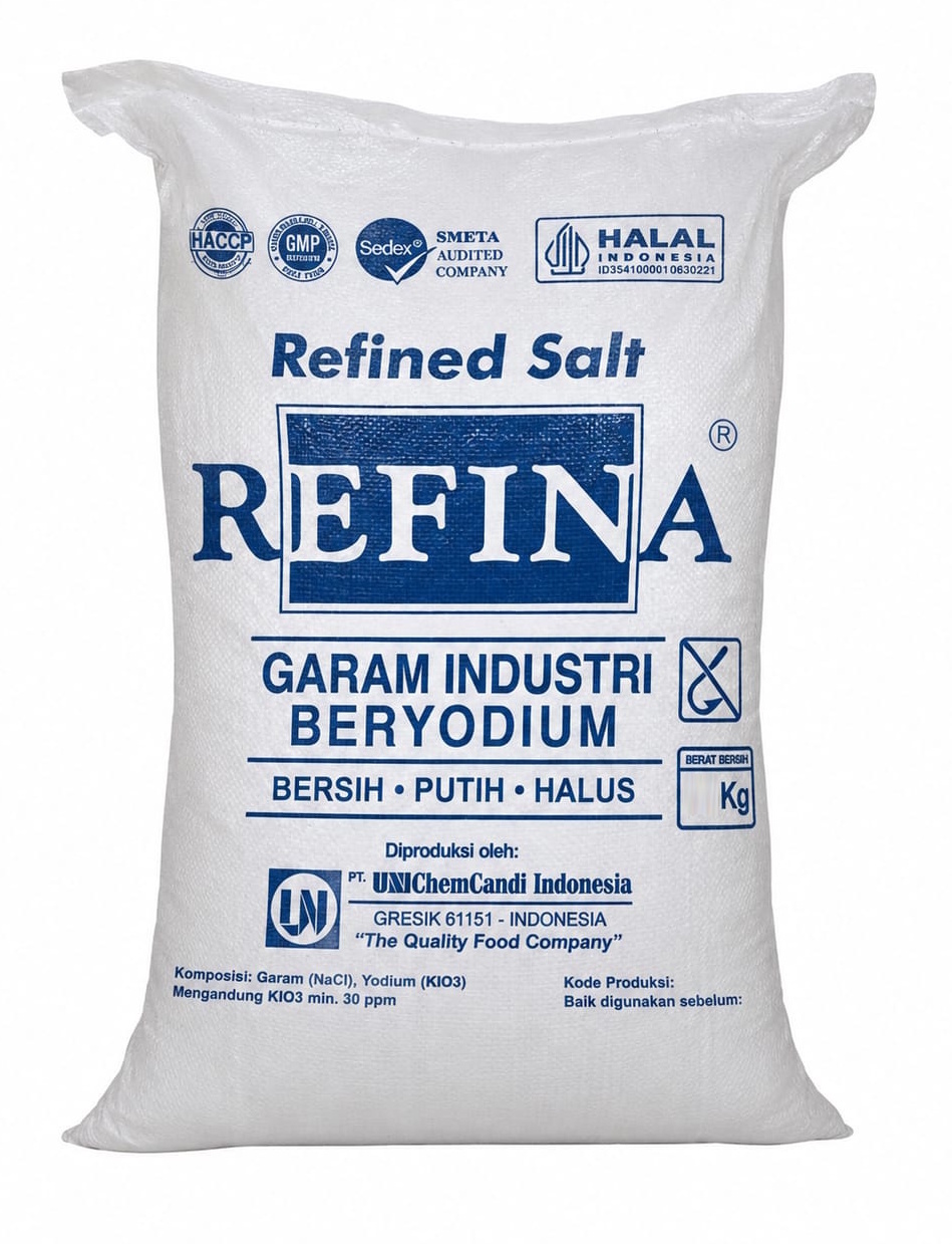 Garam Refina industri food beryodium